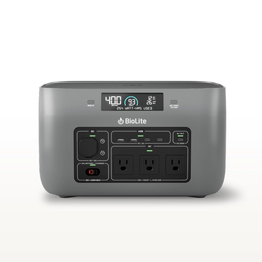 BIOLITE BaseCharge 1500 Outback Equipment