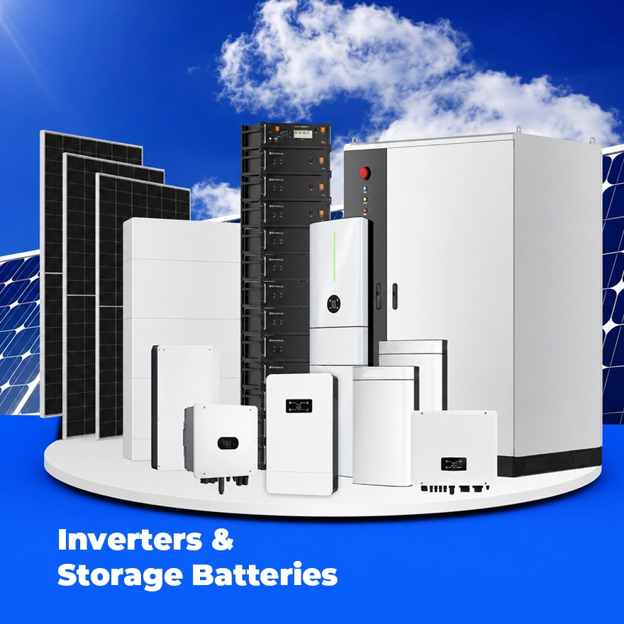 Inverters and stprage batteries